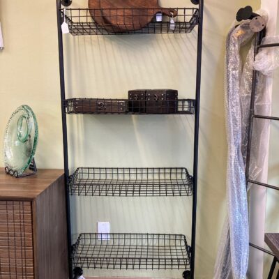 Wire Wall Shelf Four Shelves