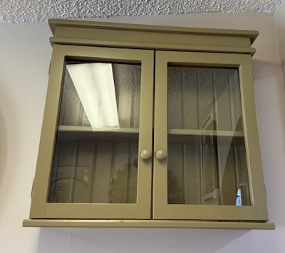 Acadian Wall Cabinet c-Pear