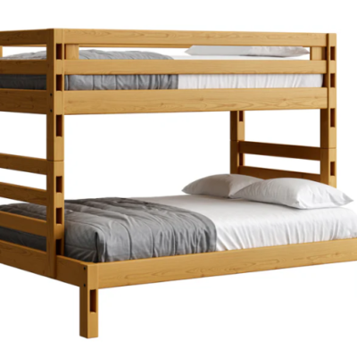 Ladder End Bunk Twin over Double Cutaway c- Classic
