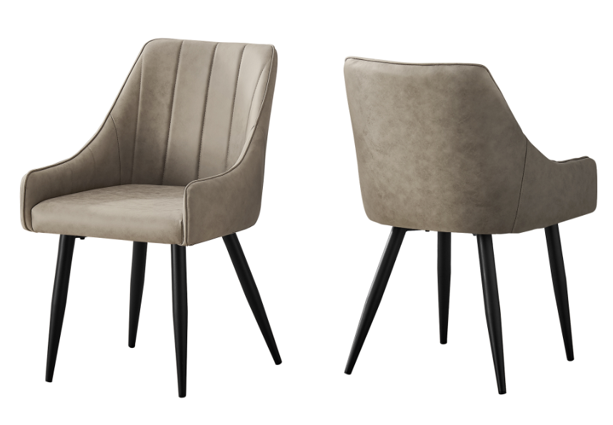 Taupe Dining Chair - Image 4