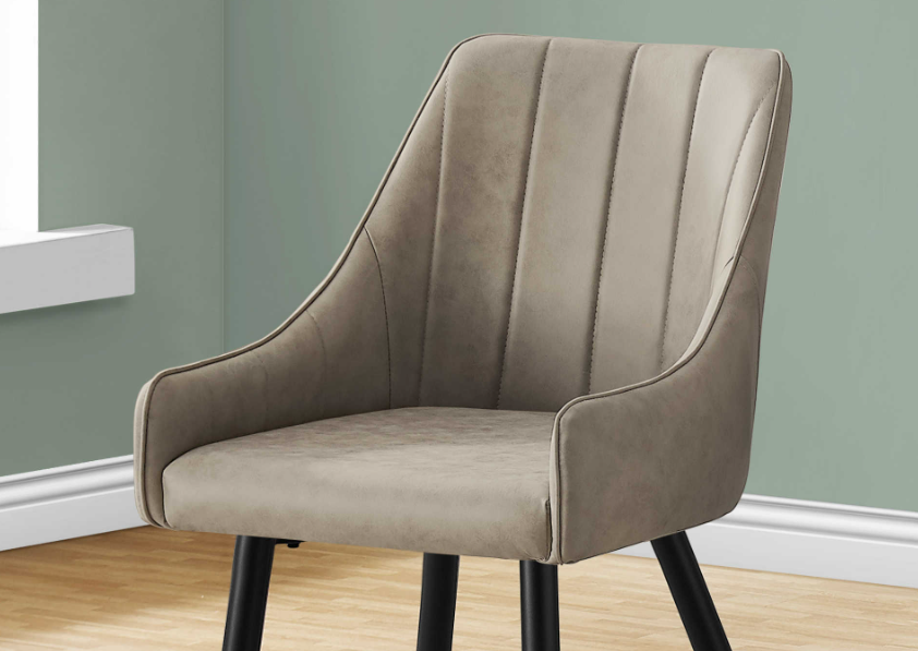 Taupe Dining Chair - Image 3