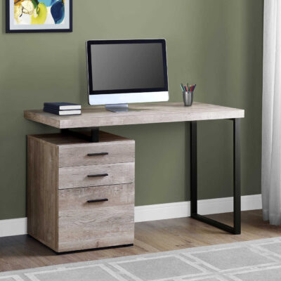 48" Computer Desk c-Taupe