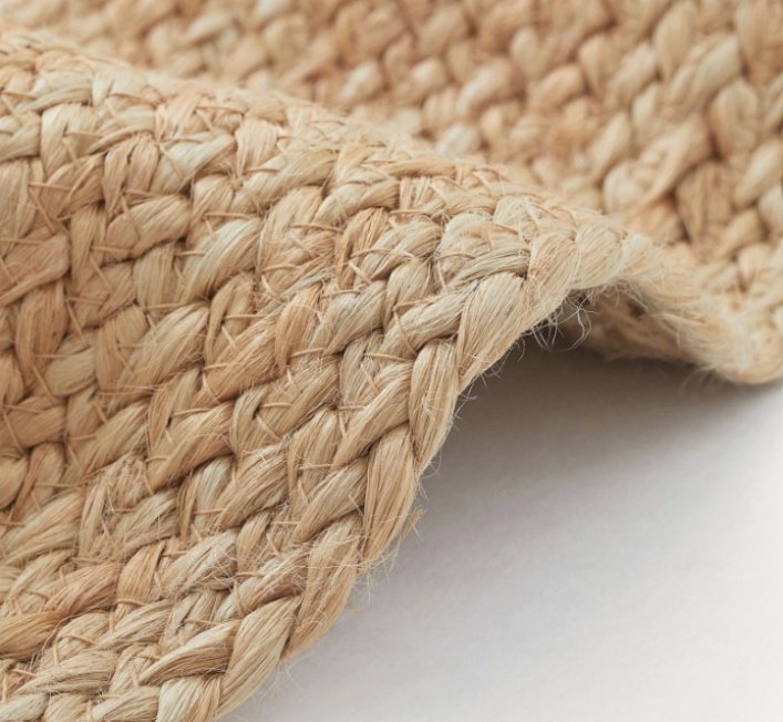 6 x 6 Round Hand Woven Jute Rug - Image 5