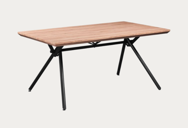 Bronx Rectangular Dining Table & Base in Natural