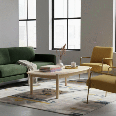 Runway Coffee Table -Light Oak