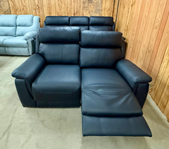 Palliser Henry Reclining Sofa & Love in Traverse/Match Licorice