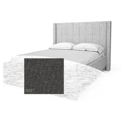 Clarence Uphol Queen Headboard c- Motion 59