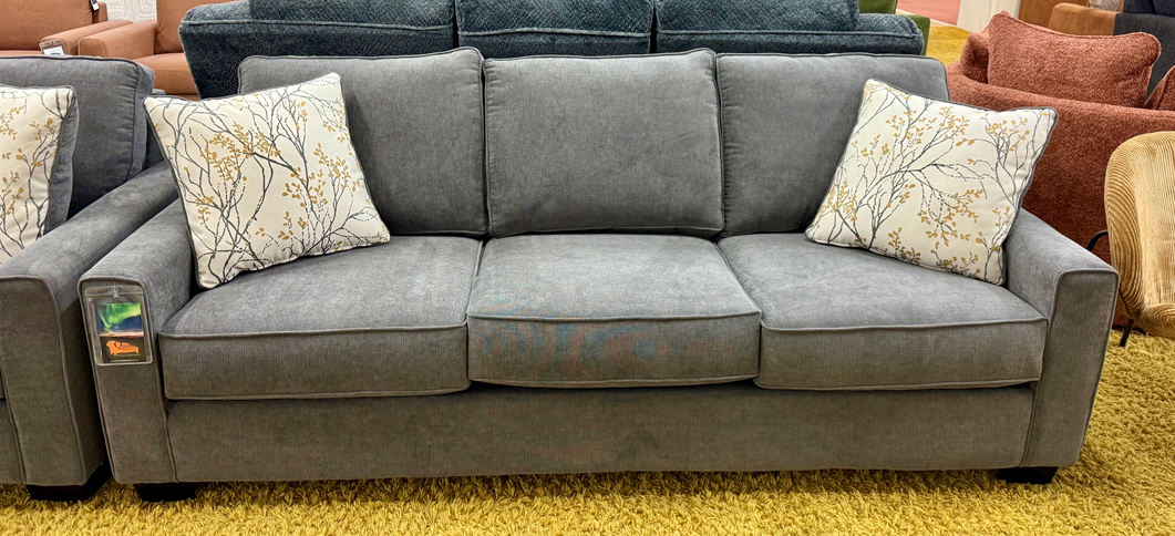 2 Piece Sofa & Loveseat Set c-54-2331 Heavenly Charcoal - Toss A7-1715 Myia Marigold - Image 2