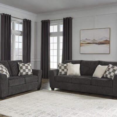 Loreo Sofa & Love in Ebony