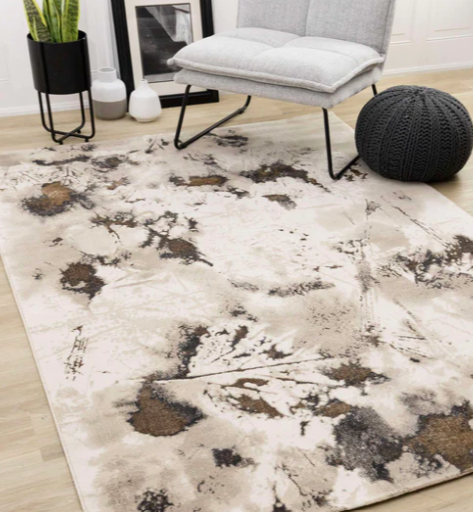 Zola 5'3" x 7'7" Neutral Floral - Image 3