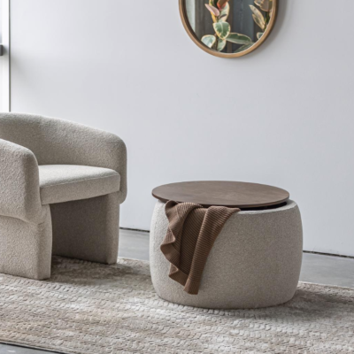 Ash Storage Ottoman