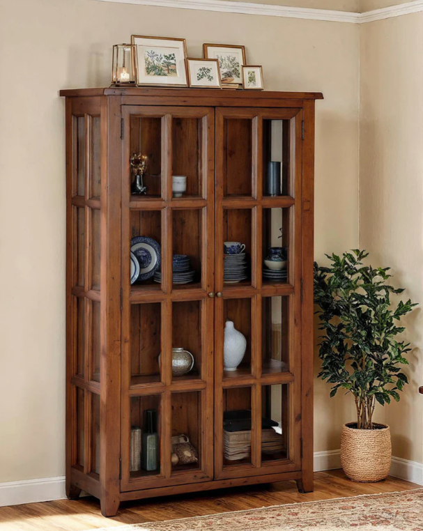 Irish Coast Glass cabinet- African Dusk