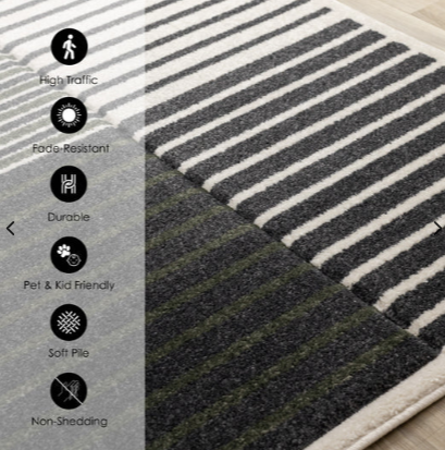 Modan Black/Beige 5'3" x 7'7" - Image 4