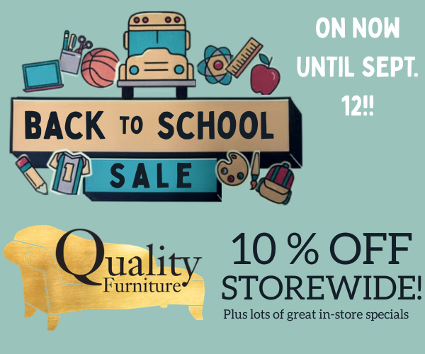 back to school sale